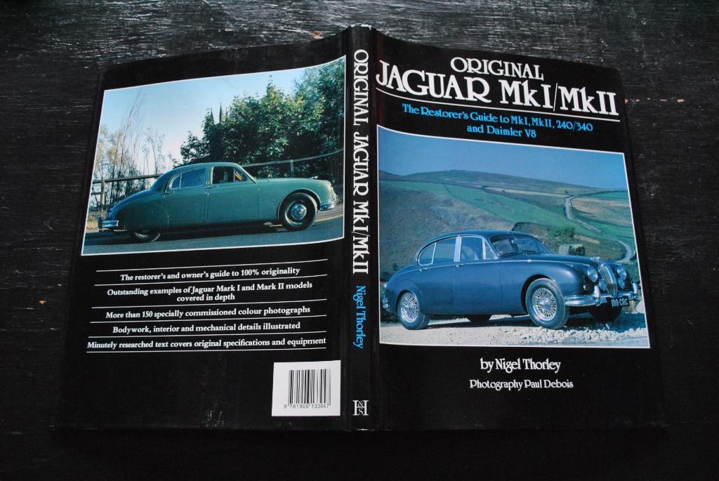 THORLEY Original Jaguar MKI/MKII The Restorer`s Guide RARE, Enlèvement ou Envoi, Utilisé, Voitures
