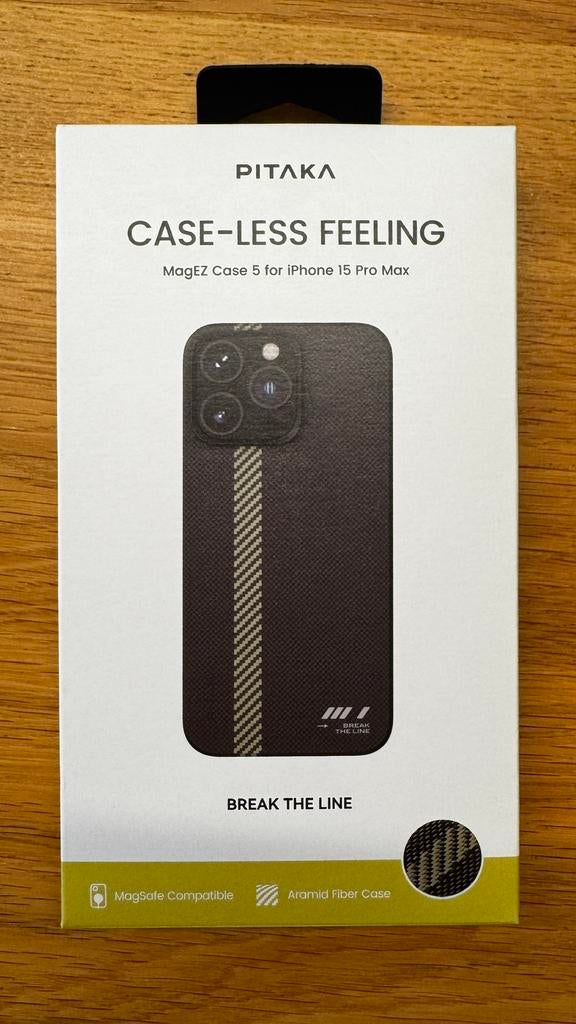 Pitaka MagEZ case 5 voor iPhone 15 Pro Max, Télécoms, Téléphonie mobile | Housses, Coques & Façades | Apple iPhone, Enlèvement