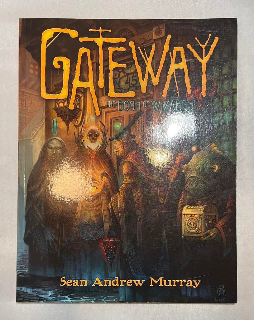 Gateway The book of wizards Sean Andrew Murray gesigneerd, Livres, Enlèvement ou Envoi, Utilisé