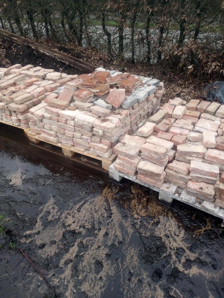 oude steen, Doe-het-zelf en Bouw, Metselstenen, Ophalen, Gebruikt, Bakstenen