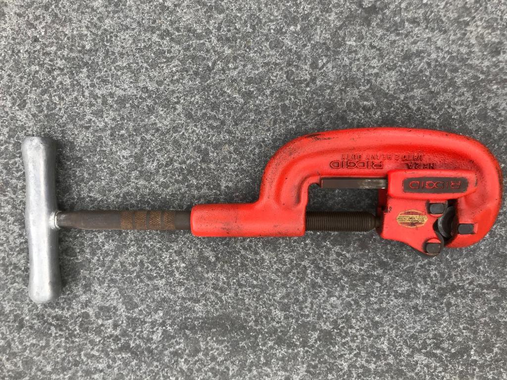 Ridgid buizensnijder van 1/8" - 2"., Enlèvement, Comme neuf, Autres types
