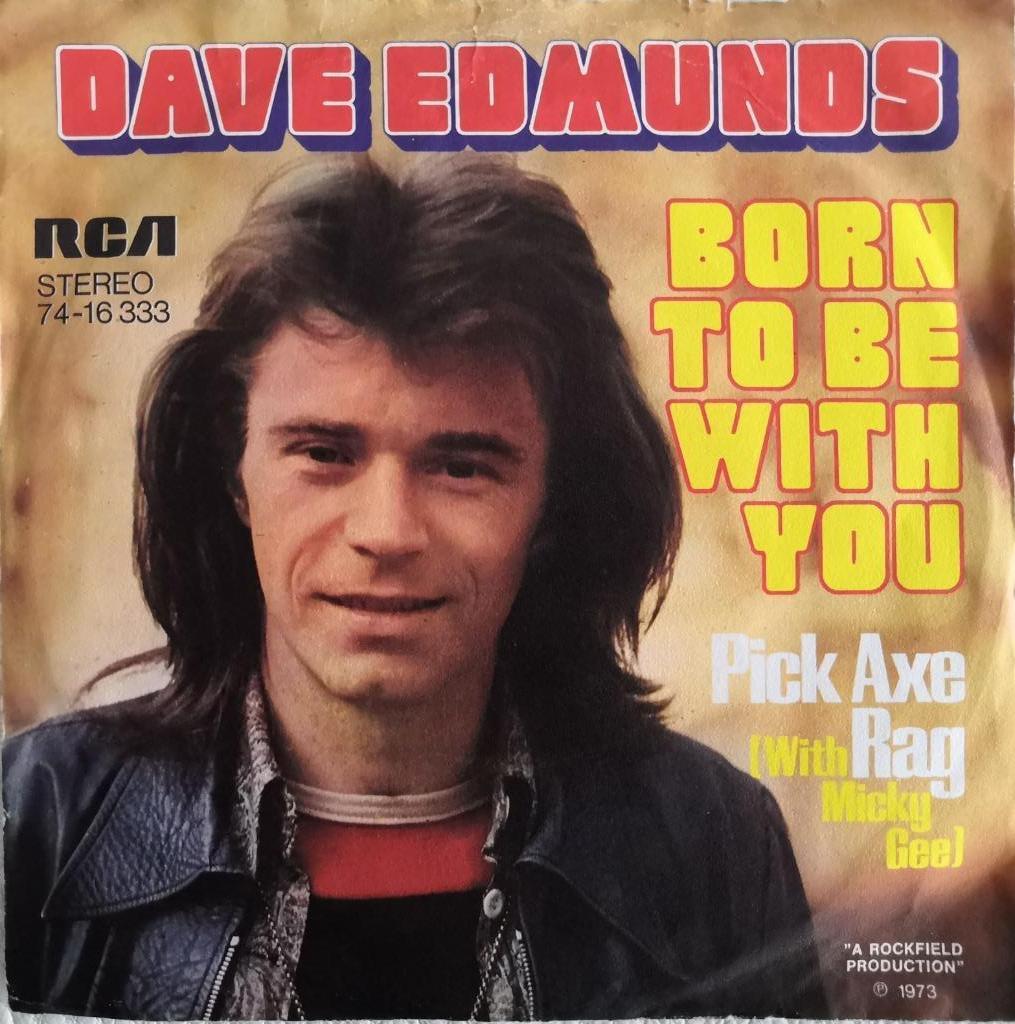 DAVE EDMUNDS - Born to be with you (single), Gebruikt, 7 inch, Single, Ophalen of Verzenden