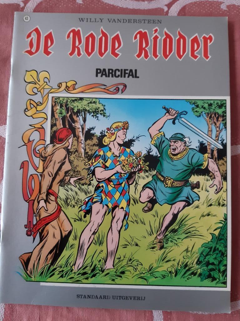 De Rode Ridder - Parcifal, Gelezen, Willy Vandersteen, Eén stripboek, Ophalen of Verzenden