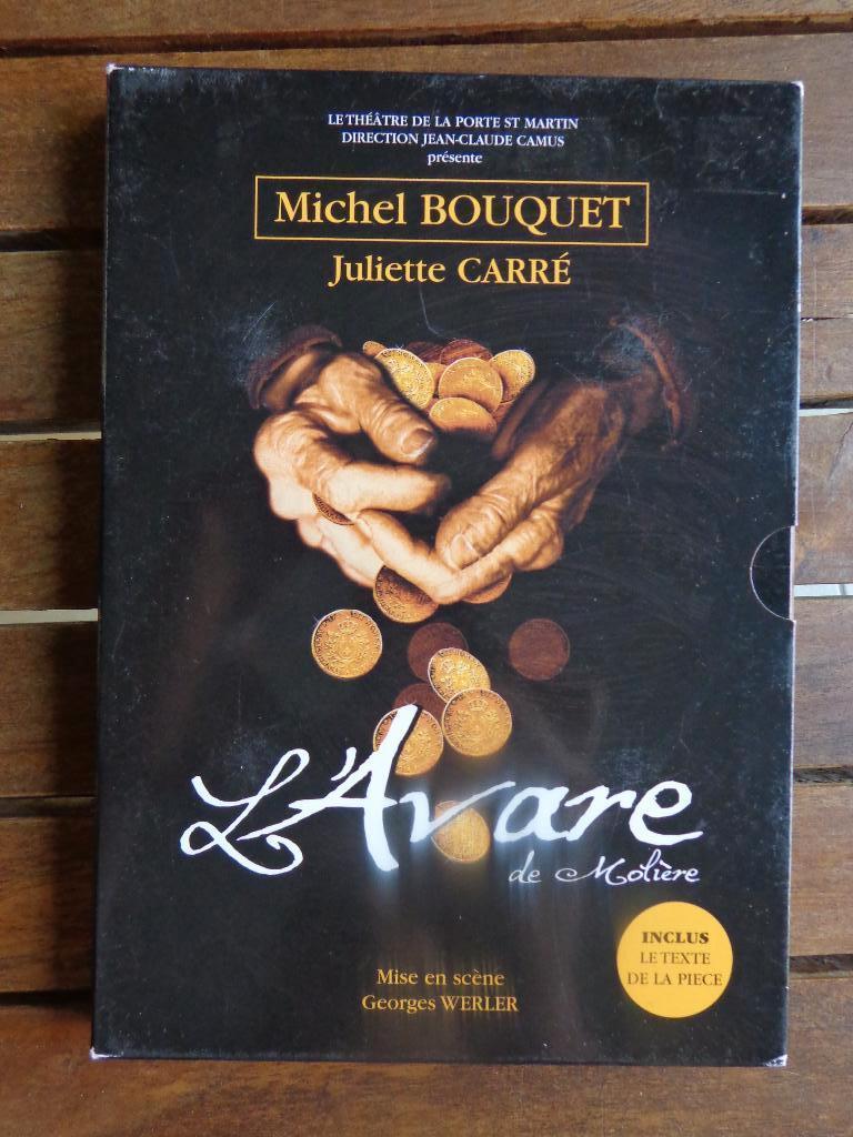 )))  L' Avare  // Michel Bouquet  // Théâtre  (((, CD & DVD, DVD | Cabaret & Sketchs, Comme neuf, Stand-up ou Spectacle de théâtre