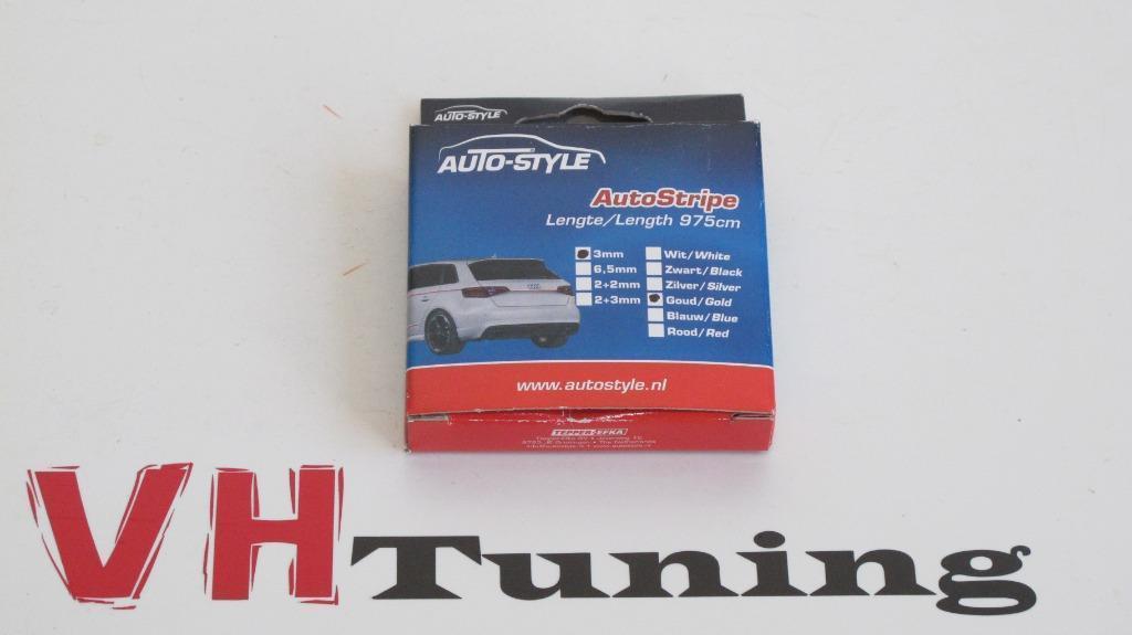 Autostyle SY C2010 Universele zelfklevende striping goud, Ophalen