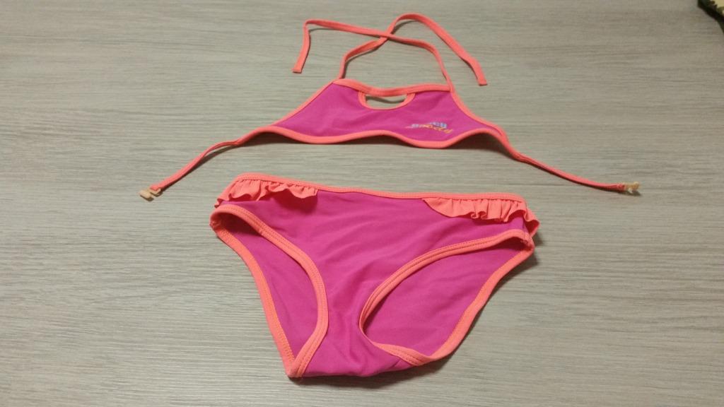 Roze bikini Woody 98, Kinderen en Baby's, Kinderkleding | Maat 98, Meisje, Sport- of Zwemkleding, Ophalen of Verzenden, Zo goed als nieuw