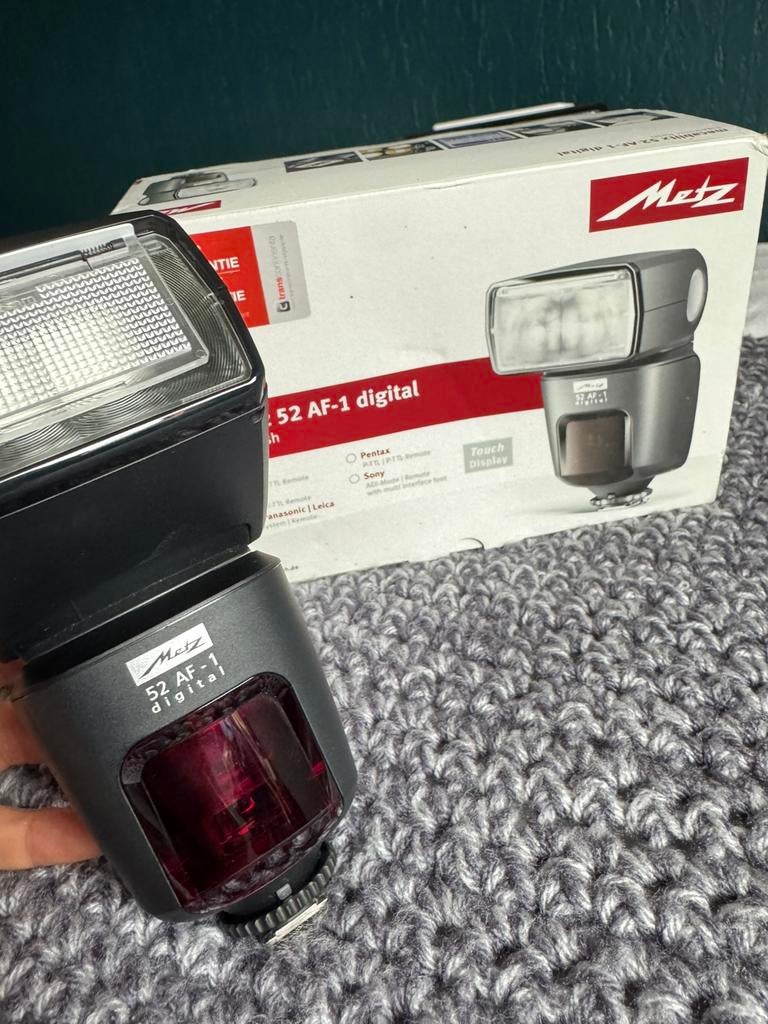 Metz 52 AF-1 Digital flitser voor Nikon – Goede staat, Audio, Tv en Foto, Foto | Flitsers, Ophalen, Zo goed als nieuw, Metz