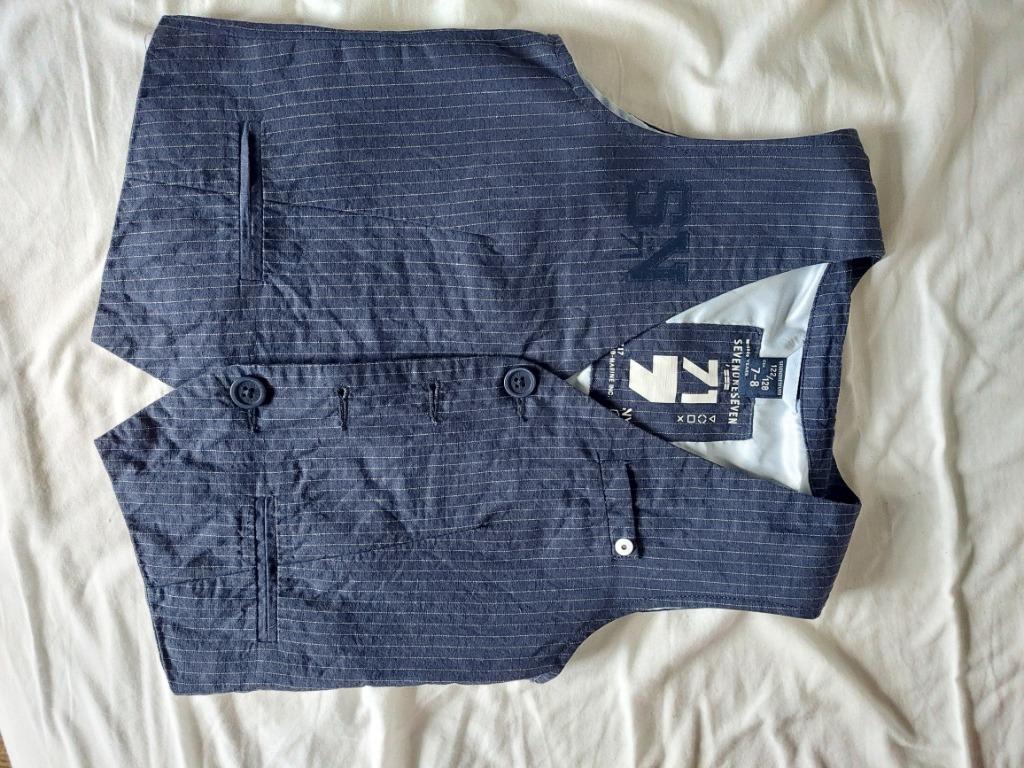 Debardeur vestje communie 717 maat 122 128, Trui of Vest, Ophalen of Verzenden, Zo goed als nieuw, Jongen