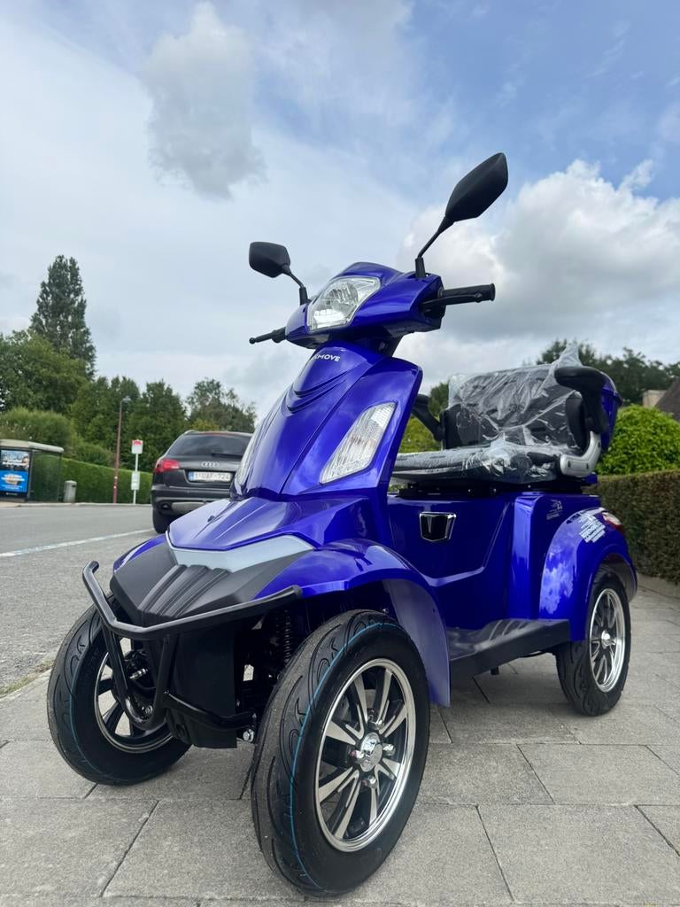 MOBIETECH X5 Scootmobiel 25km/u 4wiel scooter 2025 (Nieuwe), Ophalen of Verzenden, Inklapbaar, Nieuw, Elektrische rolstoel