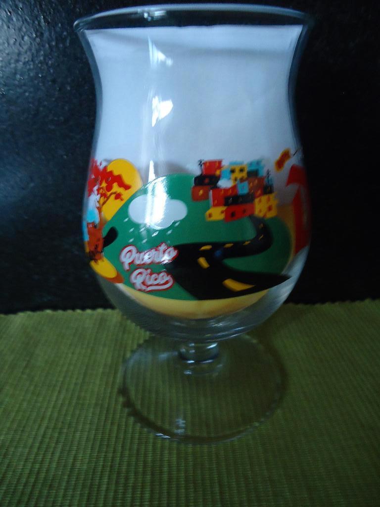 Duvel-Moortgat : Porto Rico duvelglas USA, Verzamelen, Biermerken, Ophalen of Verzenden, Nieuw, Glas of Glazen, Duvel
