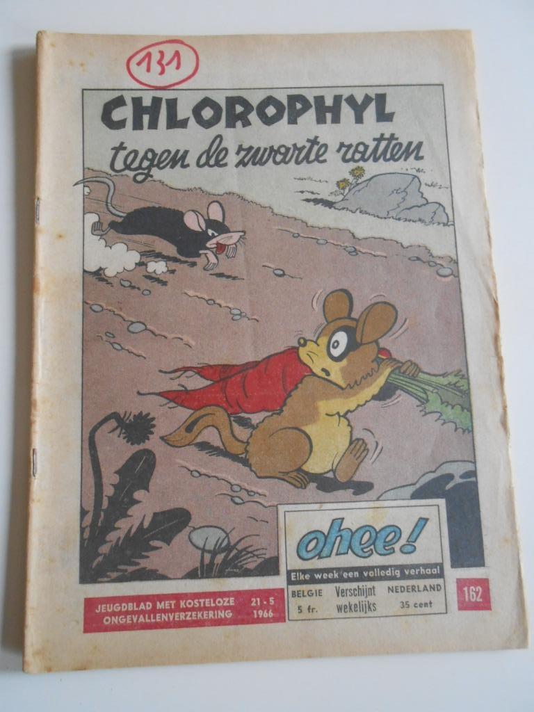 CHlorophyl tegen de zwarte ratten . Ohee 162 uit 1966, Ophalen of Verzenden