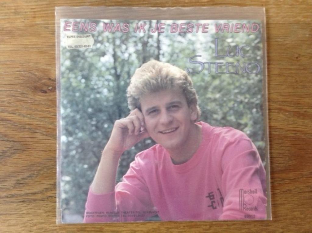 single luc steeno, Cd's en Dvd's, Vinyl Singles, Nederlandstalig, 7 inch, Ophalen of Verzenden