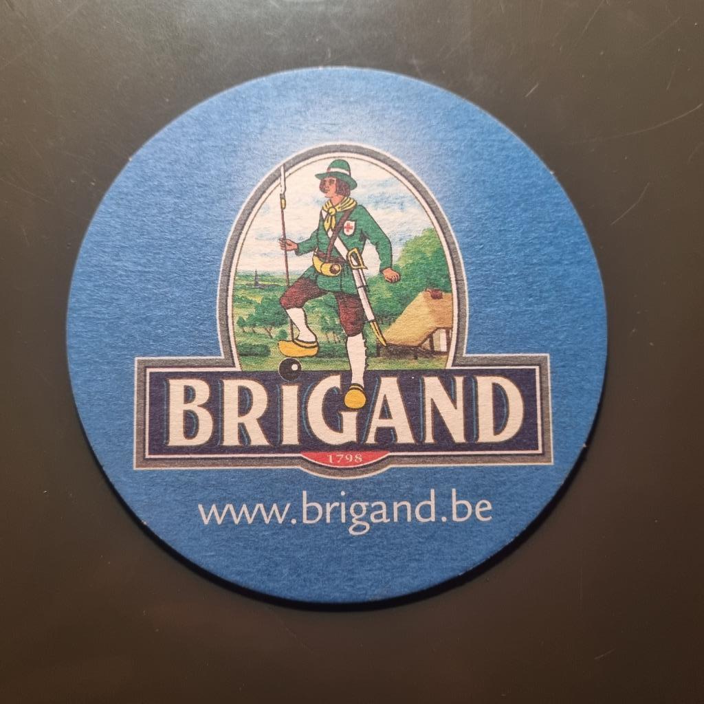 Sous Bock Brigand (modèle 4), Verzamelen, Biermerken, Ophalen of Verzenden, Gebruikt, Viltje(s), Overige merken