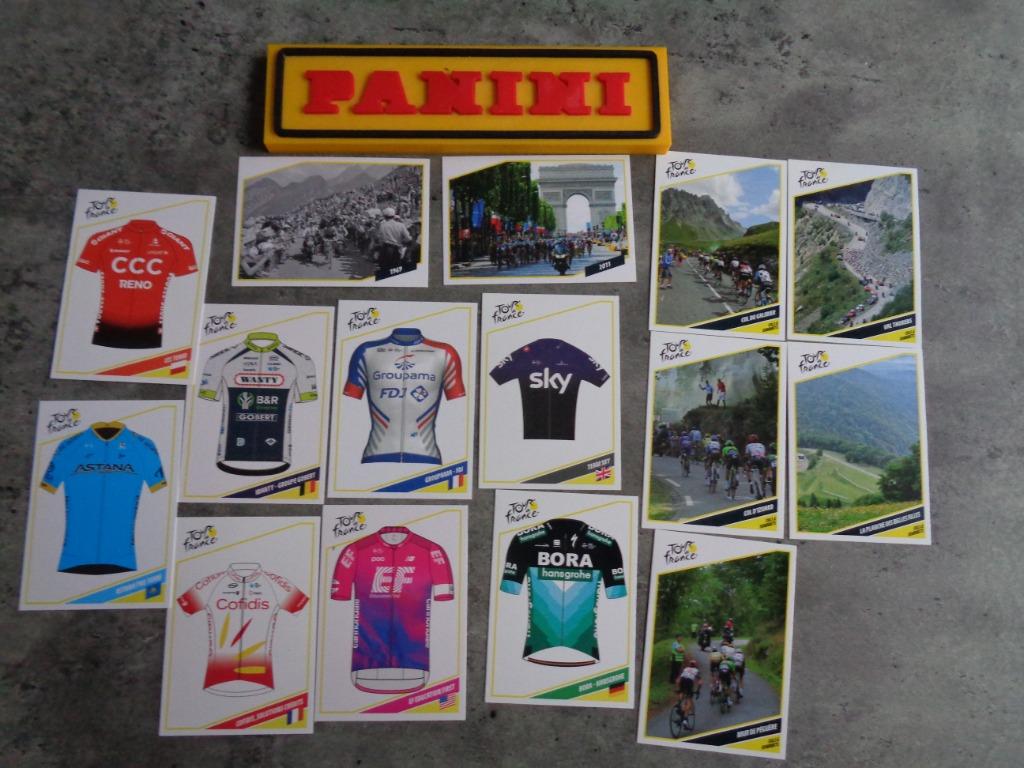 CARTES AUTOCOLLANTS PANINI !!! TOUR DE FRANCE CYCLISME 2020, Hobby & Loisirs créatifs, Autocollants & Images, Envoi