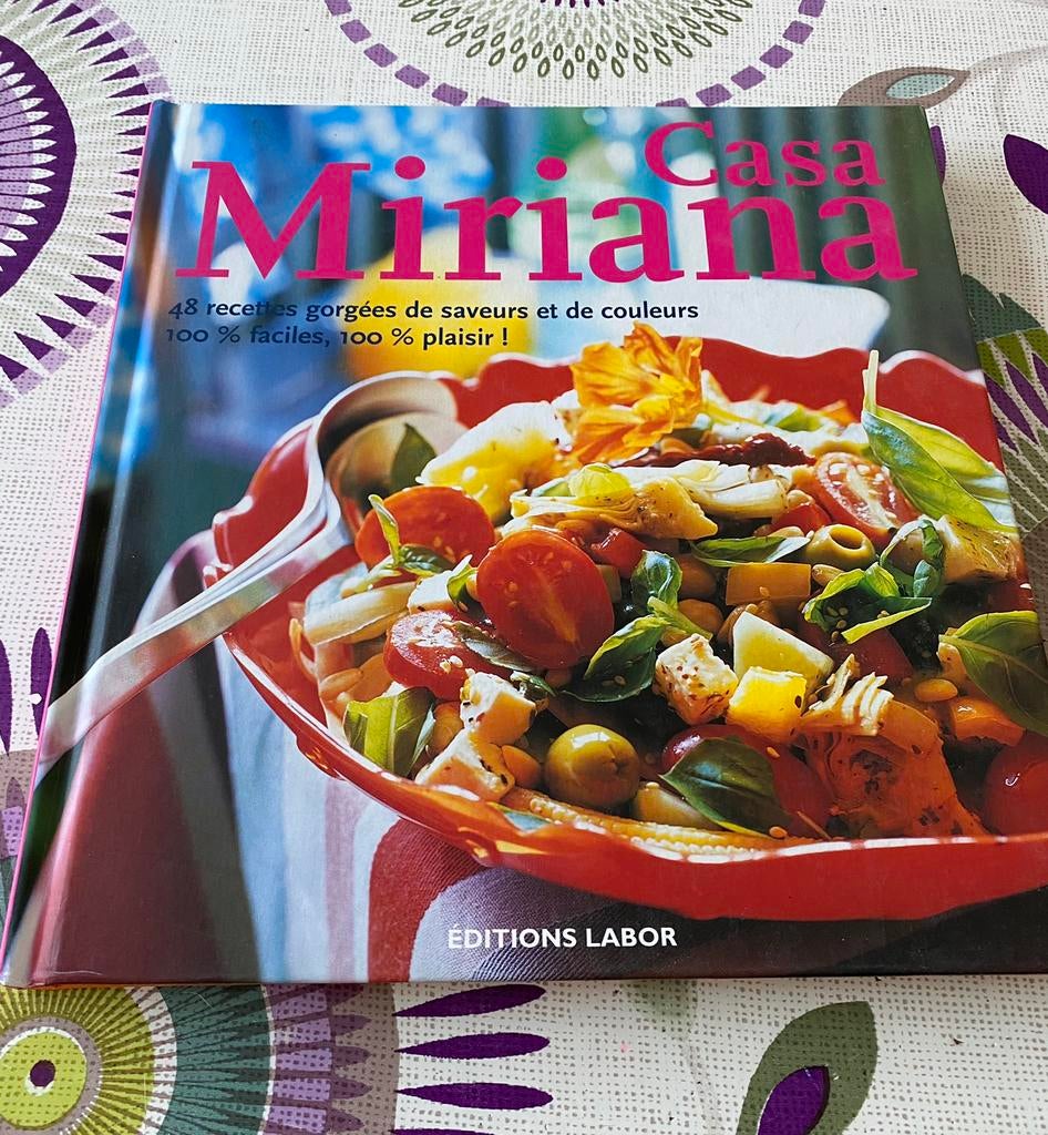 CASA MIRIANA Miriana Frattarola livre de cuisine