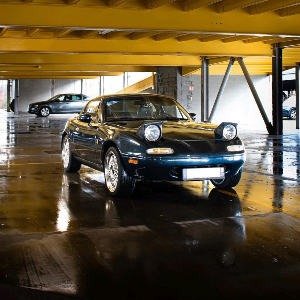Mazda MX5 NA, Autos, 90 kW, Cuir et Alcantara, Achat, Noir