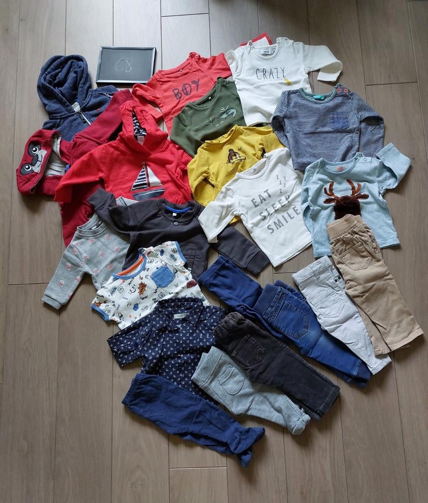Lot de vêtements pour garçons taille 68, Enlèvement, Comme neuf, Taille 68