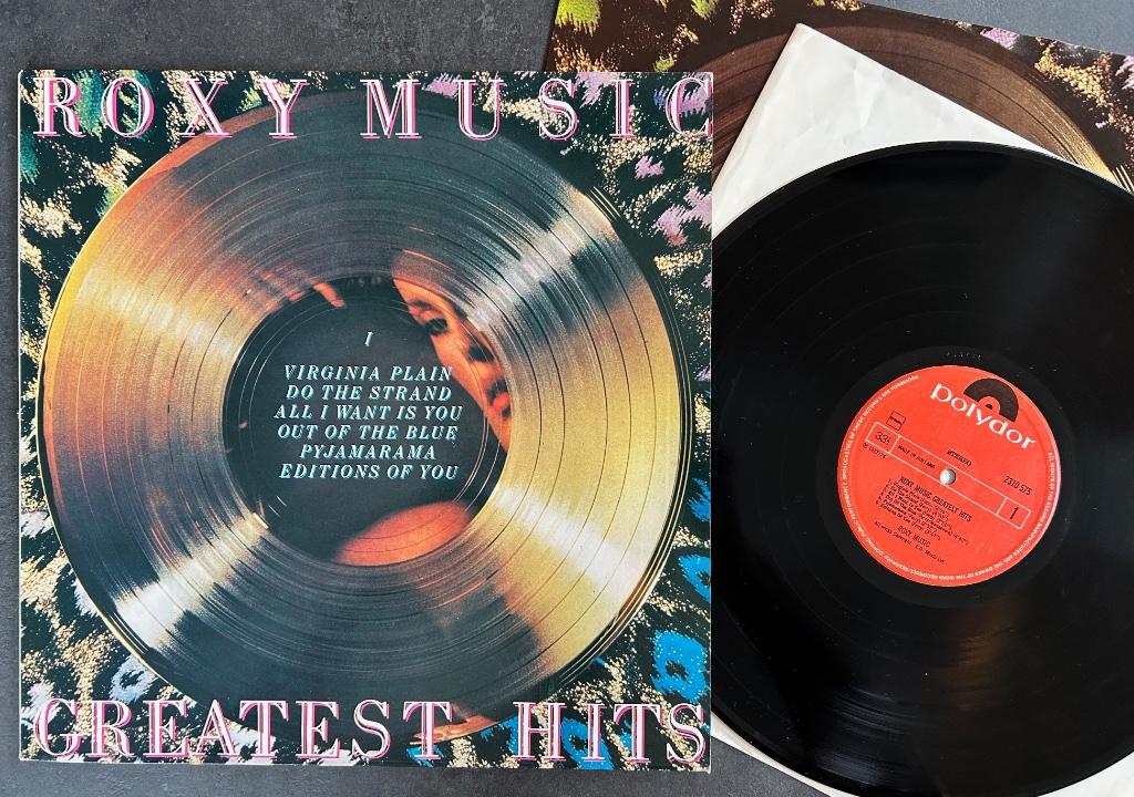ROXY MUSIC - Greatest hits ( LP ), Cd's en Dvd's, Vinyl | Rock, Zo goed als nieuw, Poprock, 12 inch, Verzenden