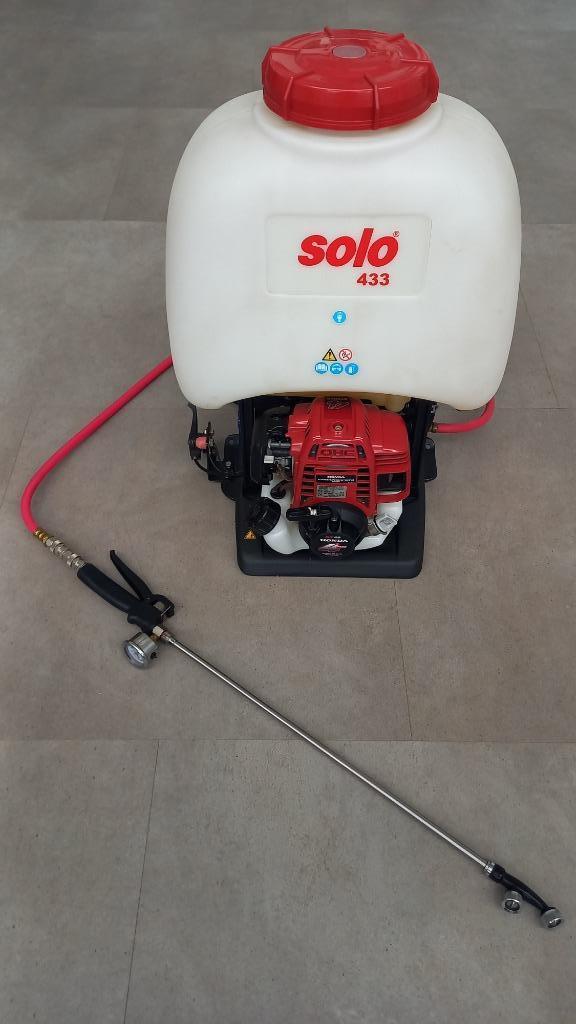 Solo 433 Rugsproeier met Honda GX25 benzinemotor (nieuw)-20L, Ophalen, Nieuw, Onkruidbestrijding