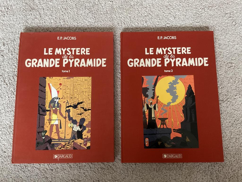 Blake & Mortimer - Le Mystere De La Grande Pyramide - Groot, Verzamelen, Ophalen of Verzenden, Zo goed als nieuw