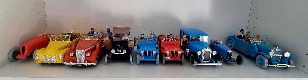 Superbe collection voitures Tintin, Collections, Enlèvement, Tintin, Comme neuf, Autres types