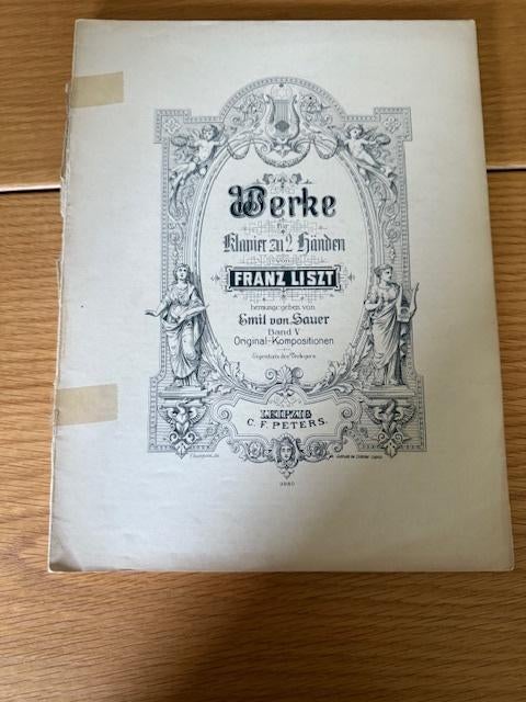 Franz Liszt – Klavierwerke, Band V, Gebruikt, Klassiek, Ophalen of Verzenden, Artiest of Componist