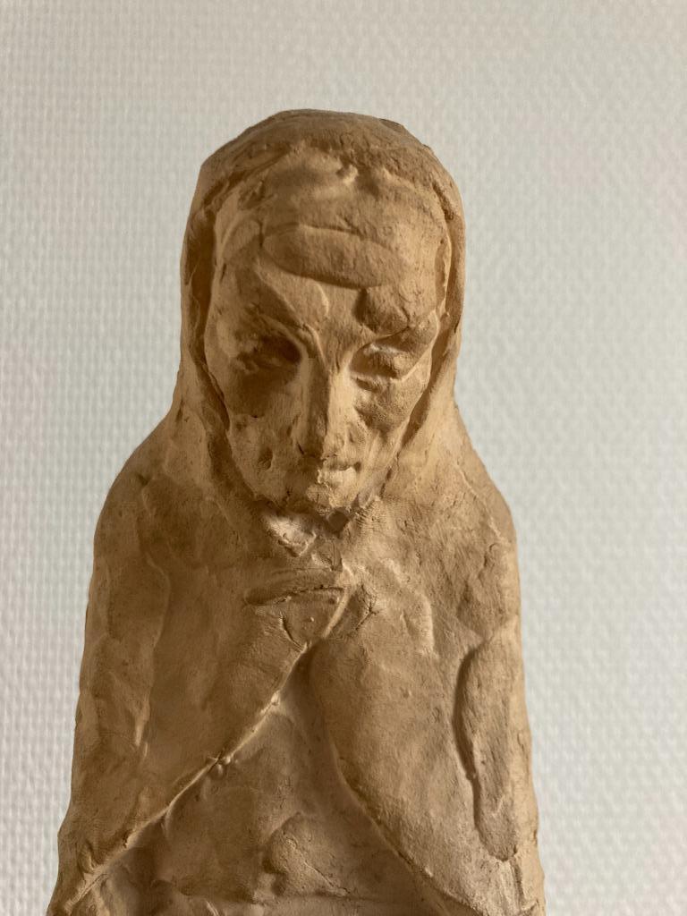 Terra cotta beeld "Koos Van der Kaay ", Antiek en Kunst, Ophalen of Verzenden