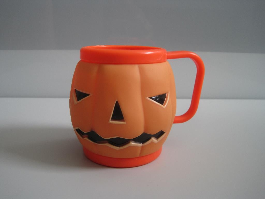 Tasse à citrouille orange pour Halloween, Enlèvement ou Envoi, Utilisé, Tasse(s) et/ou soucoupe(s)