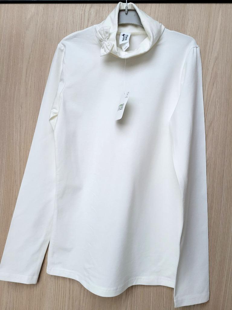 NIEUWE witte coltrui - Here & There - 158-164 (met label), Kinderen en Baby's, Kinderkleding | Maat 158, Meisje, Trui of Vest