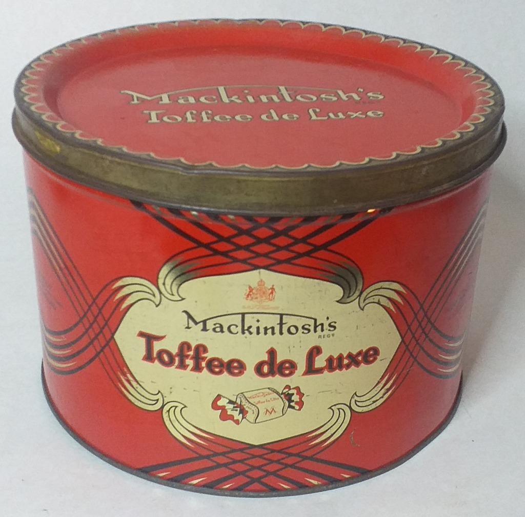 grote blikken doos - Mackintosh  - Sixties, Ophalen of Verzenden