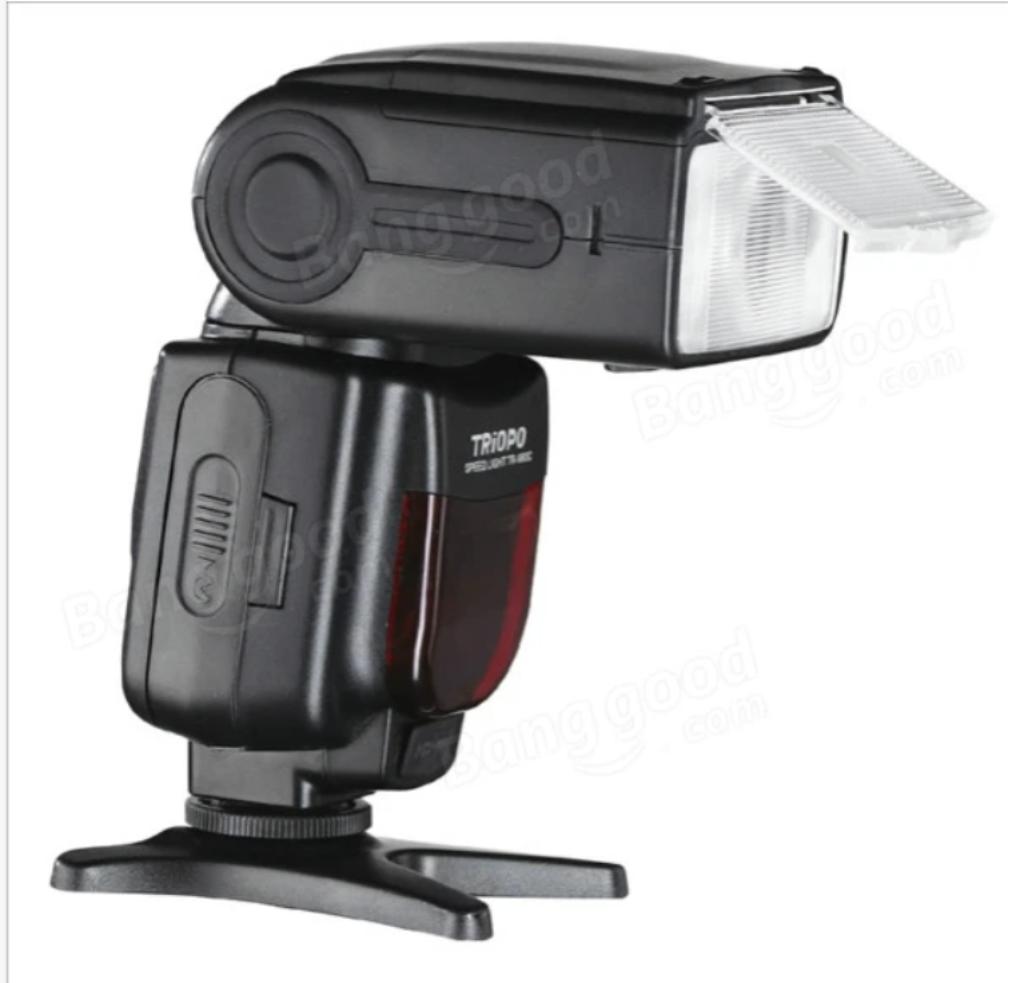 Triopo TR-980C flitser voor Canon EOS DSLR, Ophalen of Verzenden, Zo goed als nieuw, Canon
