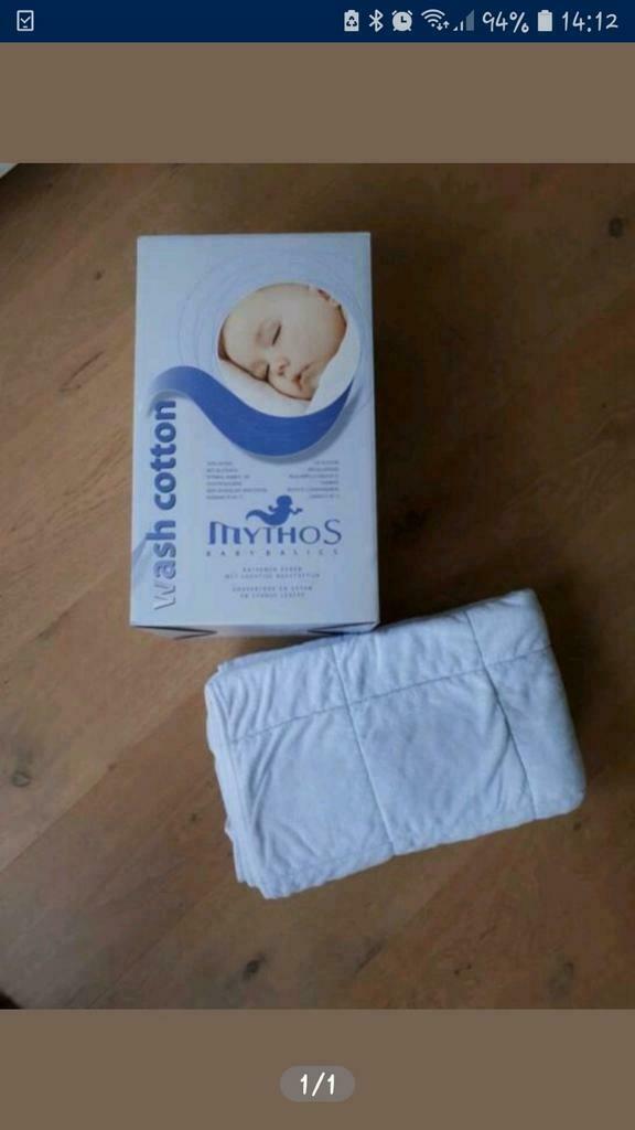 Dekbed / deken Mythos Wash Cotton 100 X 135, Kinderen en Baby's, Ophalen of Verzenden, Gebruikt, 100 cm of meer, Deken