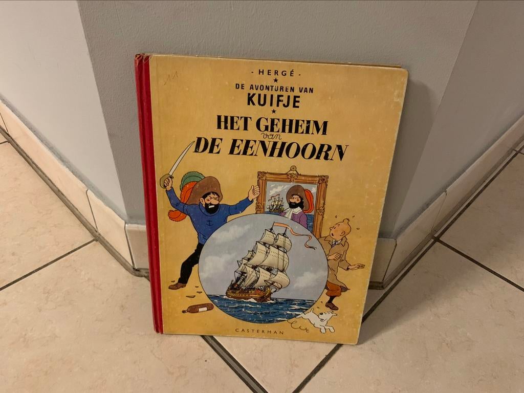 Kuifje Album Het Geheim van De Eenhoorn (Vintage), Verzamelen, Ophalen of Verzenden, Kuifje, Gebruikt, Boek of Spel