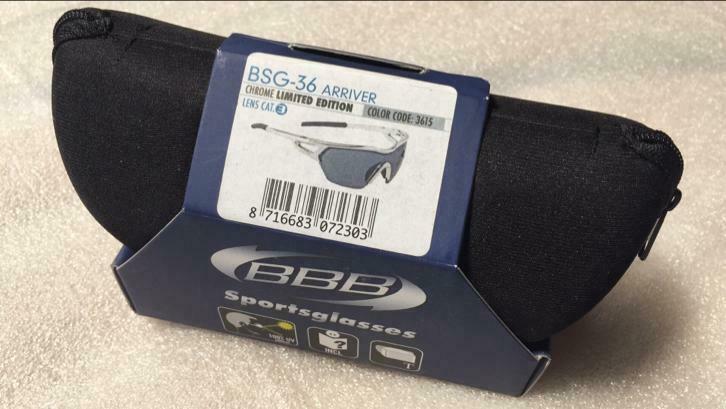 Sportbril BBB type BSG-36 Arriver Chrome, Ophalen of Verzenden, Nieuw