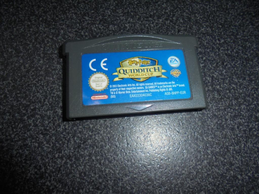 Game boy advance Harry Potter Quidditch World Cup (orig), Enlèvement ou Envoi, Utilisé