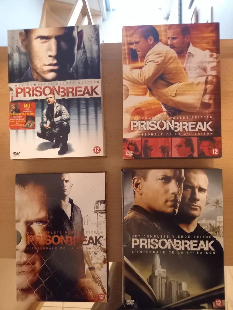 Dvd boxen prison break, Ophalen of Verzenden