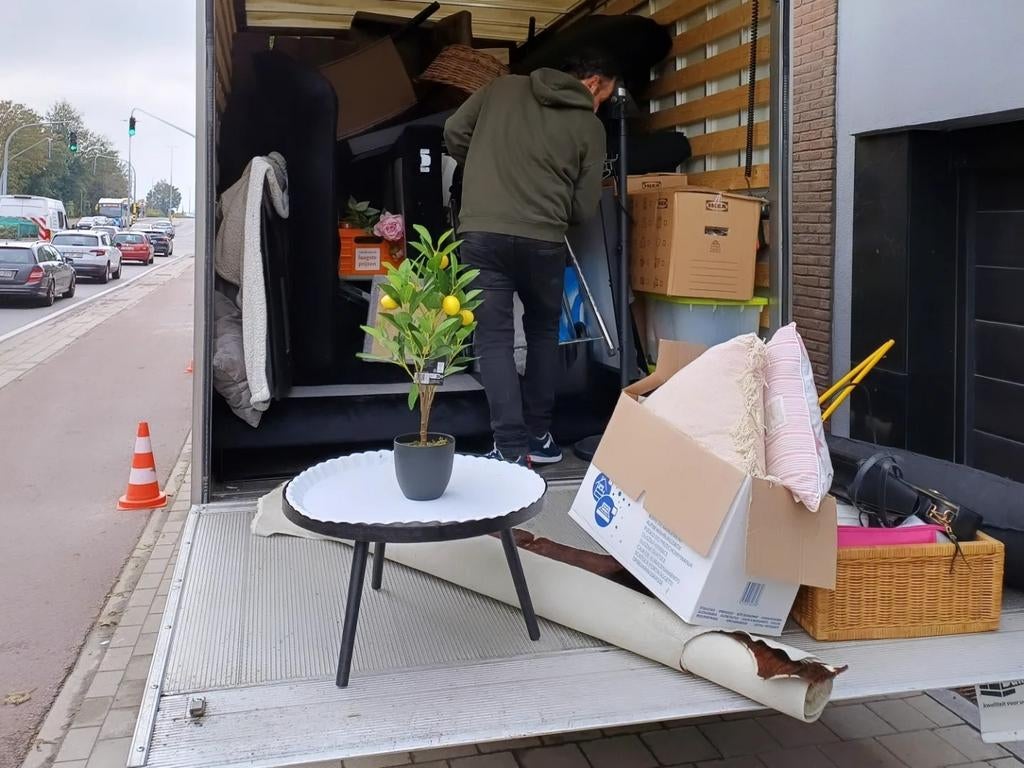 Ladderlift + Verhuizer te huur | Verhuiswagen + chauffeur, Antwerpen