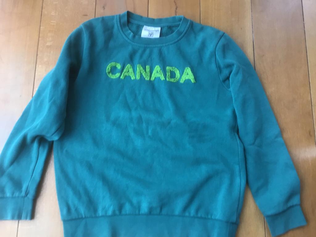 Pull Ayacucho vert « Canada », Garçon, Enlèvement ou Envoi, Pull ou Veste, Utilisé