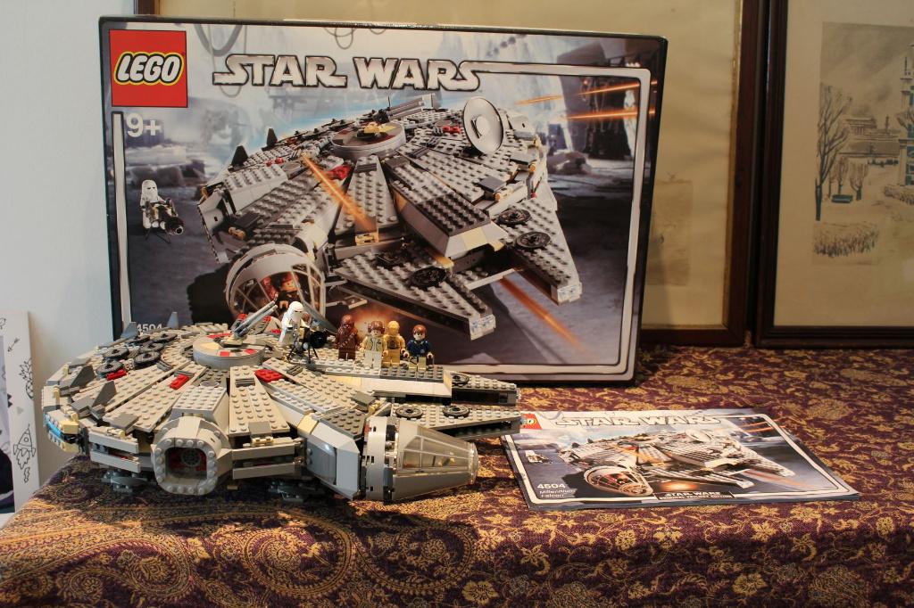 Millenium Falcon Lego set 4504, Kinderen en Baby's, Speelgoed | Duplo en Lego, Gebruikt, Star Wars, Lego, Ophalen of Verzenden