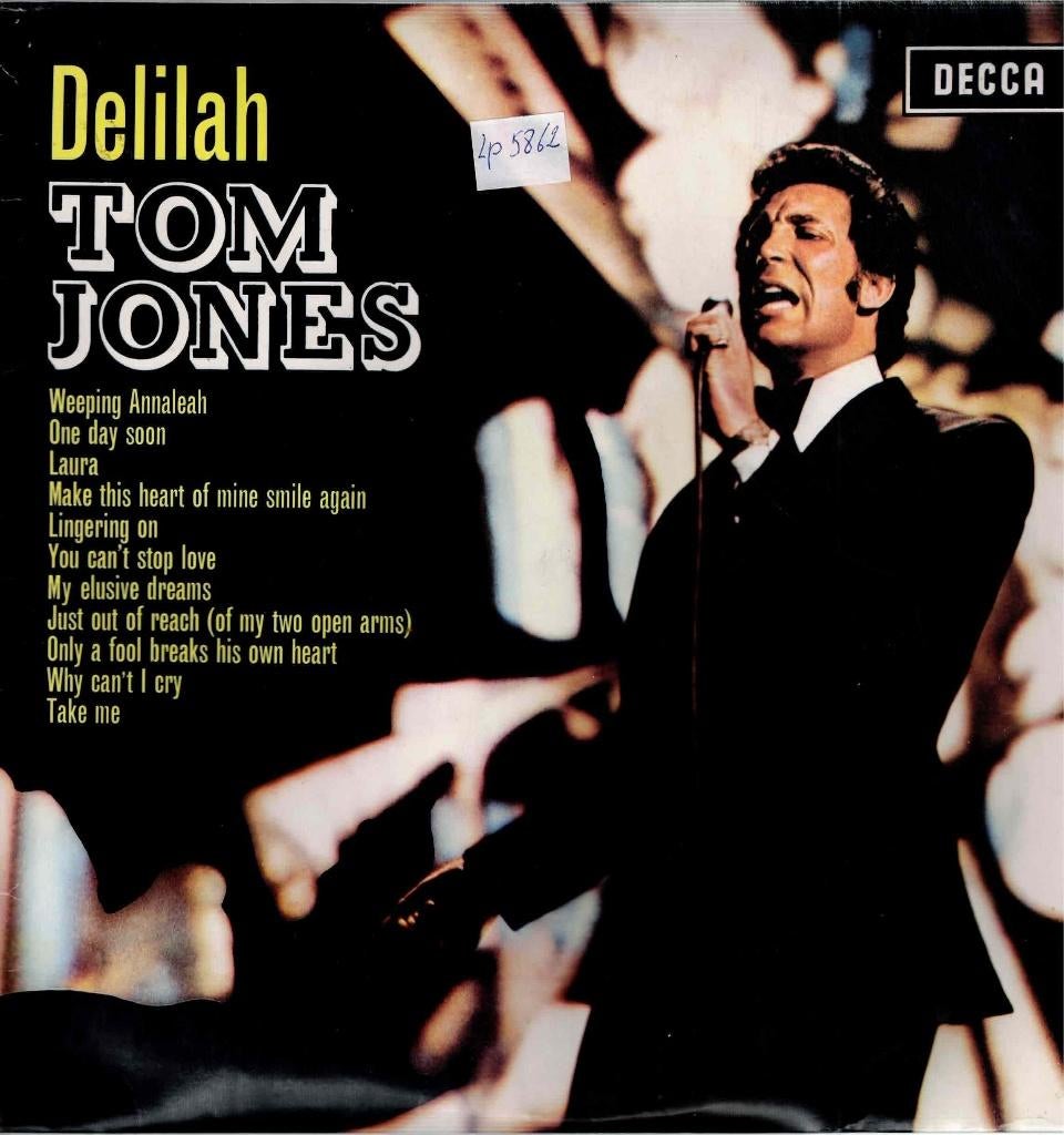 vinyl lp  /   Tom Jones – Delilah, Ophalen of Verzenden, Overige formaten