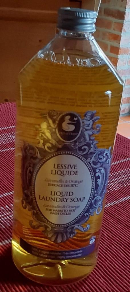 Lessive liquide concentrée H20 lavandin/orange 1 litre, Enlèvement ou Envoi, Autres types