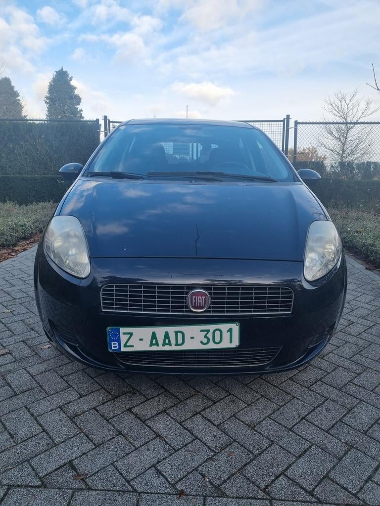 ✅️️️️️️️️️FIAT PUNTO/1.4BENZINE/1EIGENAAR/KEURING/€4, Auto's, Fiat, 1369 cc, 4 cilinders, Zwart, Electronic Stability Program (ESP)