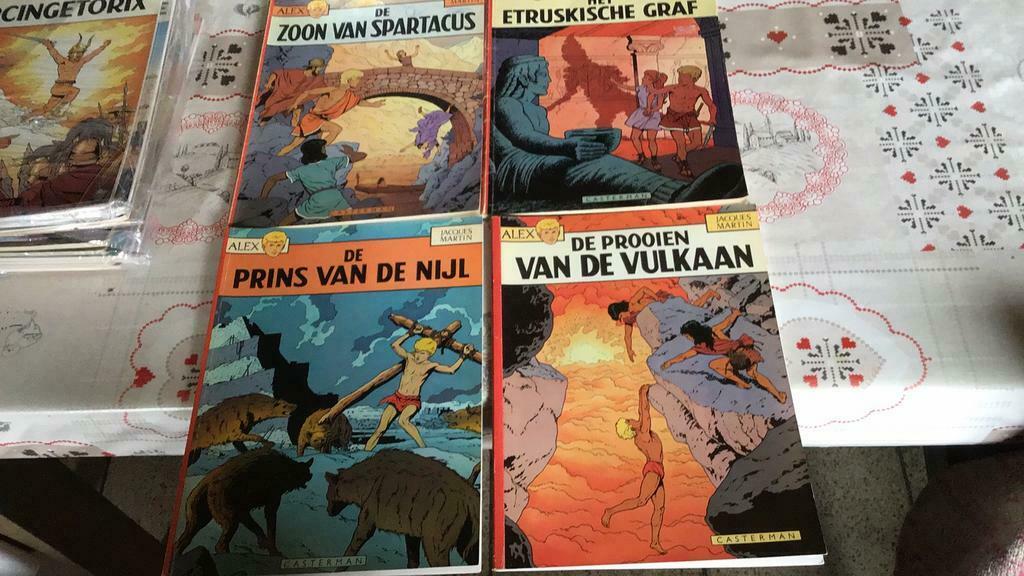 Alex(?), Meerdere stripboeken, Ophalen, Gelezen