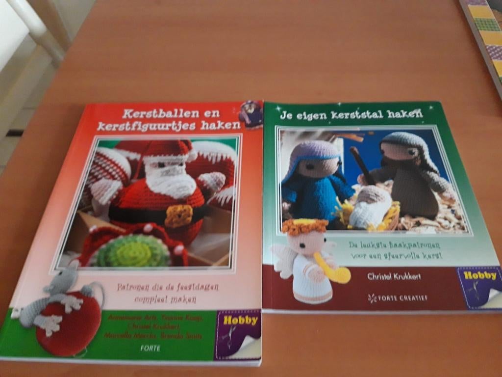 Haakboeken thema Kerstmis, Hobby en Vrije tijd, Ophalen of Verzenden, Zo goed als nieuw