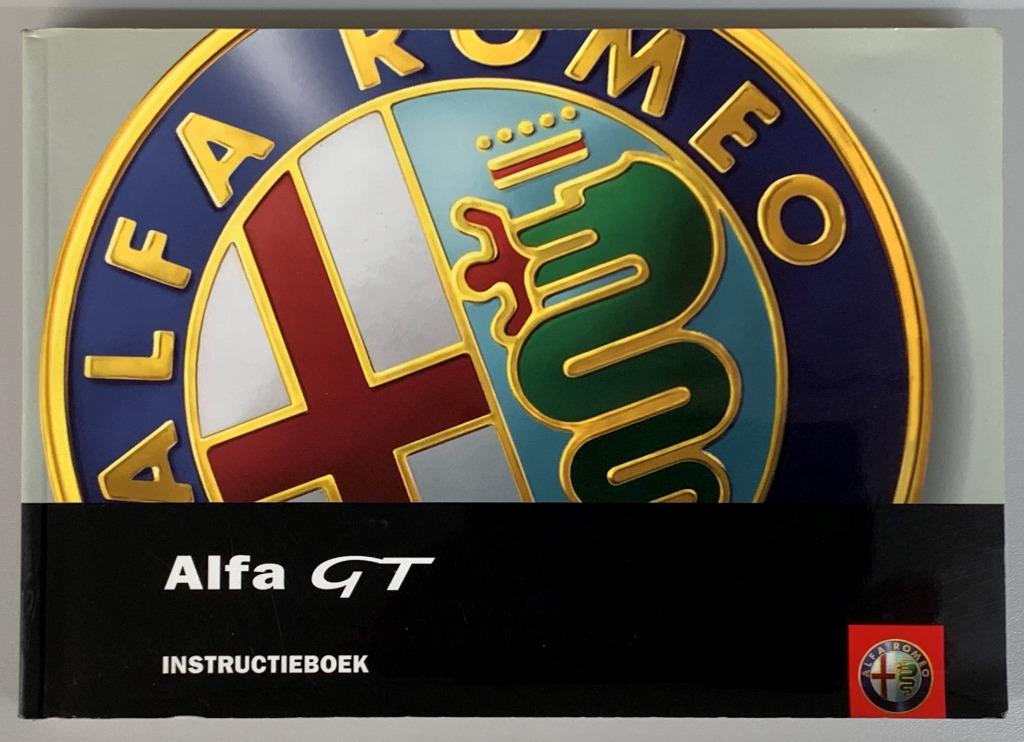 Alfa Romeo GT_Nederlandstalig _ Instructieboek, Ophalen of Verzenden