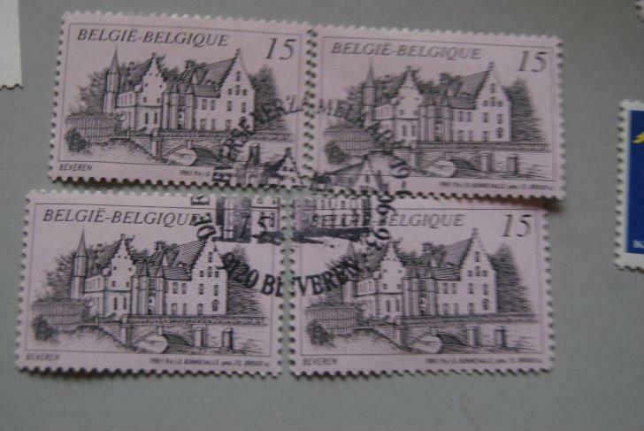 postzegels België speciale  (eerste dag) afstempelingen, Postzegels en Munten, Ophalen of Verzenden