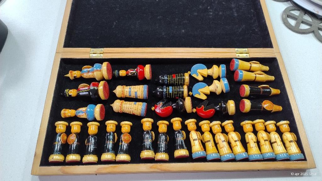 Schaakspel groot,Mongolië, Ophalen of Verzenden