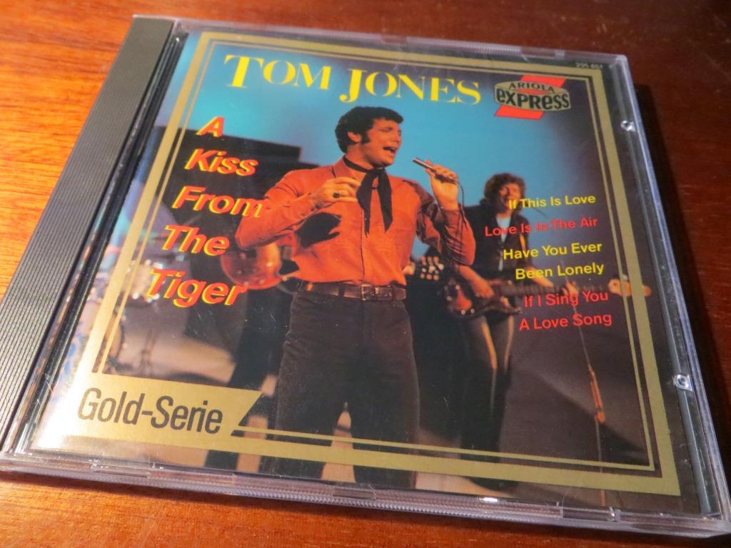 TOM JONES - A KISS FROM THE TIGER - GOLD SERIE CD COPILATION, Envoi, Comme neuf, Pop