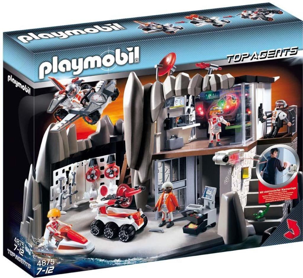 playmobil top agents 4875 politie agenten, Kinderen en Baby's, Speelgoed | Playmobil, Ophalen of Verzenden, Zo goed als nieuw