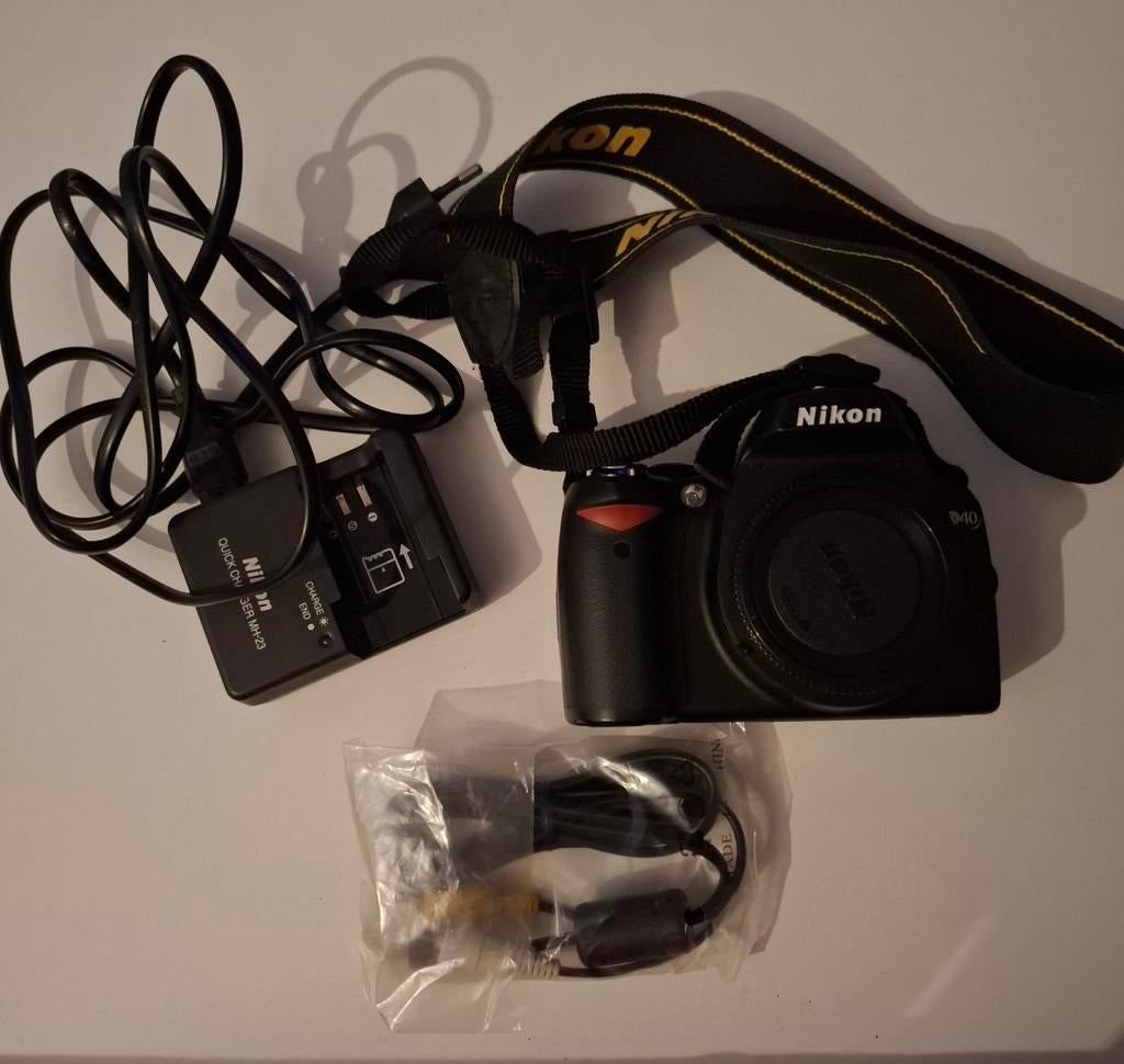 Nikon D40, Audio, Tv en Foto, Ophalen of Verzenden, Gebruikt, Spiegelreflex, Nikon